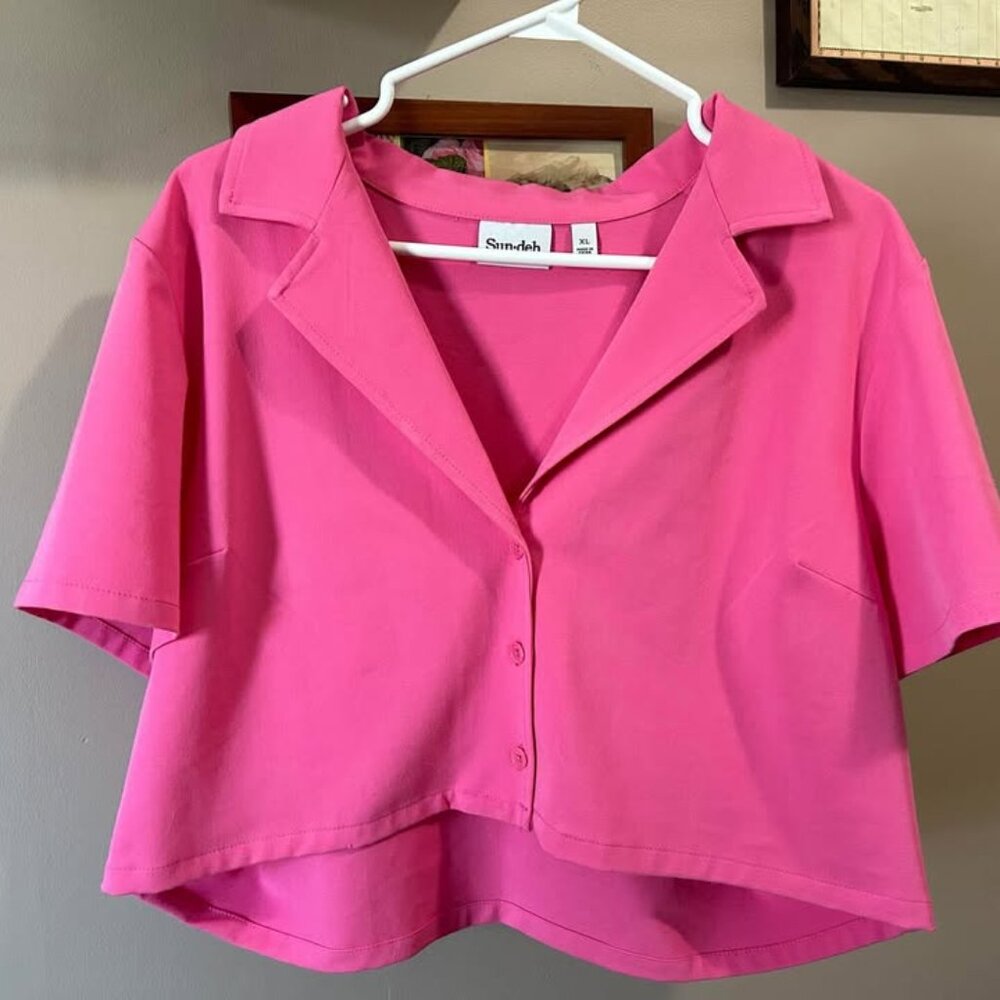 Artizia Sunday Best Crop Shirt